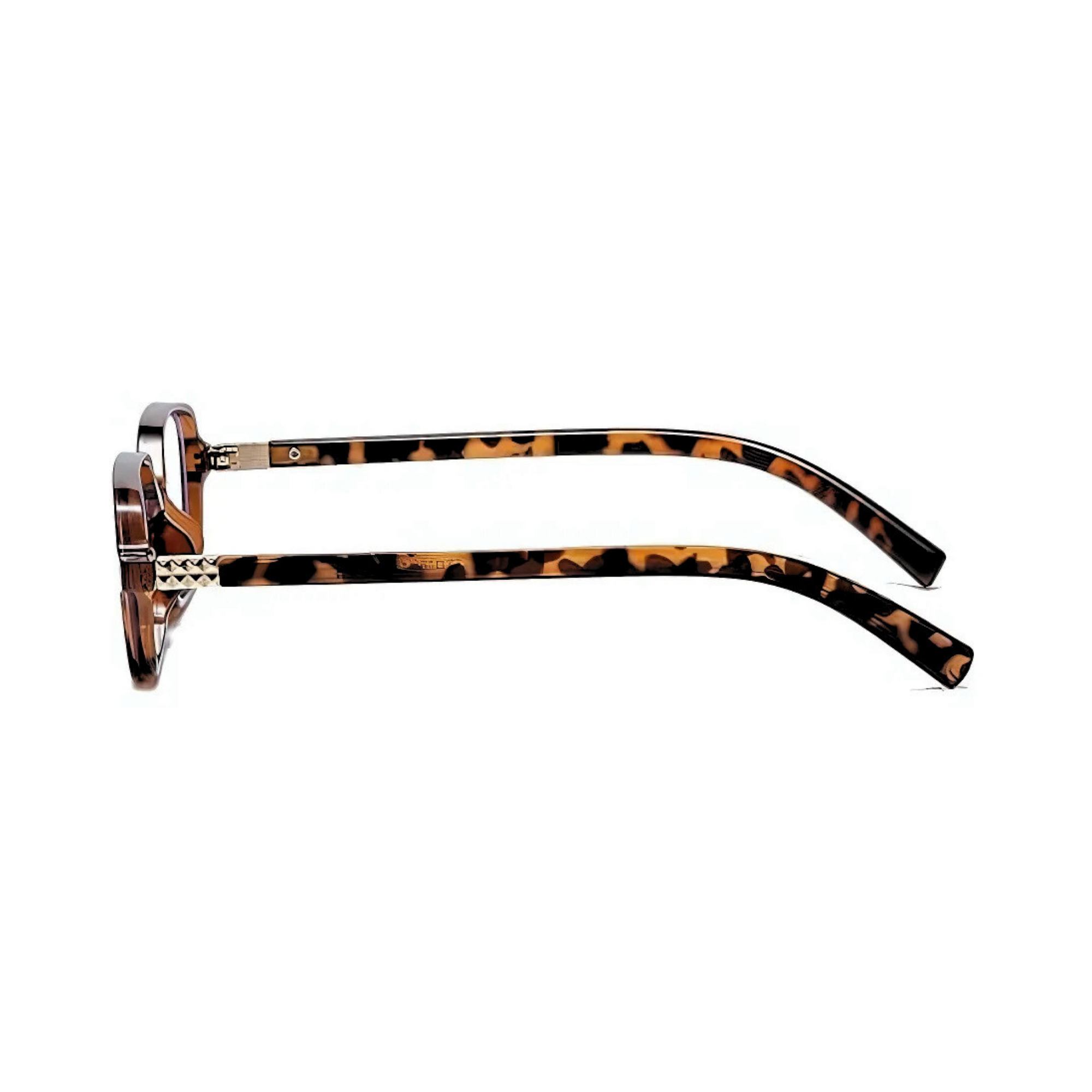 essntl series Retro Vintage Narrow 90s Rectangle Computer Glasses For Men & Women - Leopard Clear essntl series Retro Vintage Narrow 90s Rectangle Computer Glasses For Men & Women - Leopard Clear