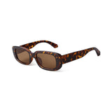 Rectro Series Retro Rectangular Sunglasses - Leopard Print Rectro Series Retro Rectangular Sunglasses - Leopard Print