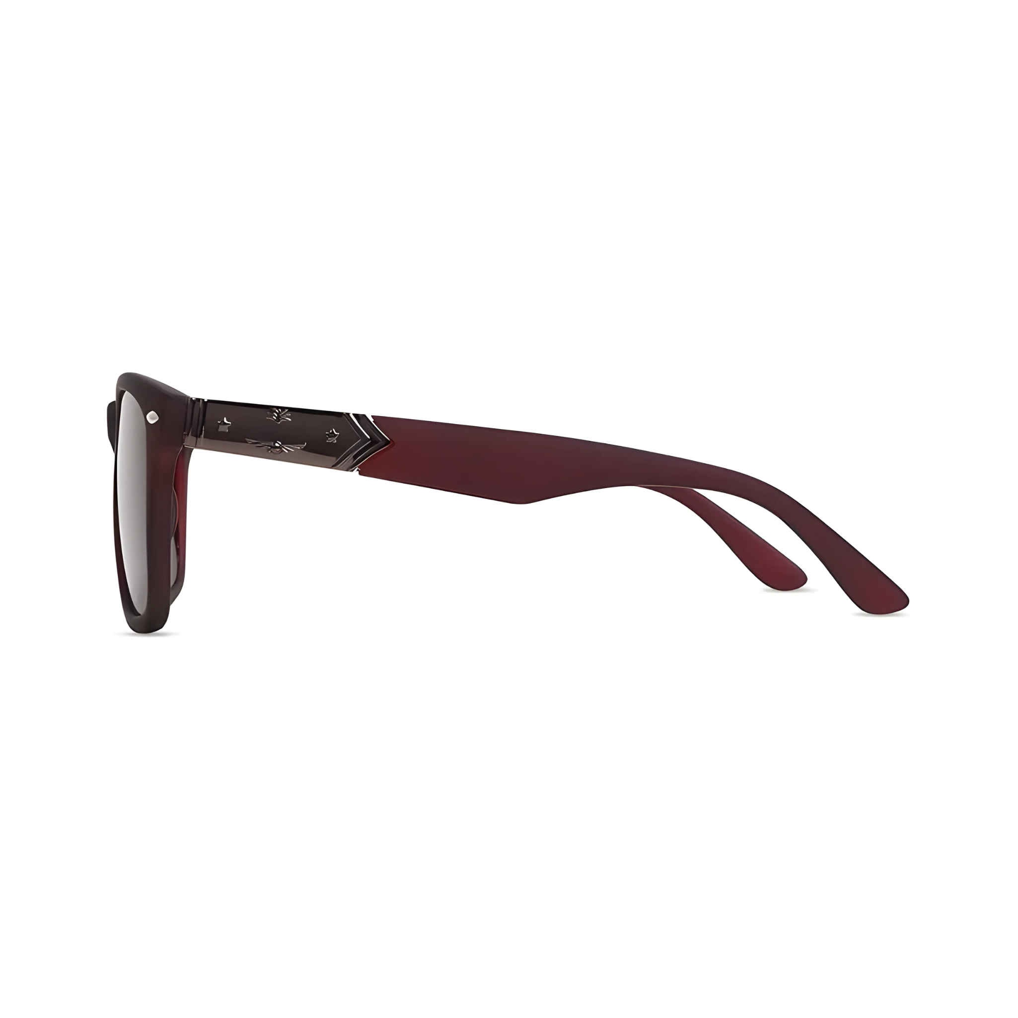 Klassic Series UV Protected Wayfarer Sunglasses - Matte Brown Frame Brown Lenses Klassic Series UV Protected Wayfarer Sunglasses - Matte Brown Frame Brown Lenses