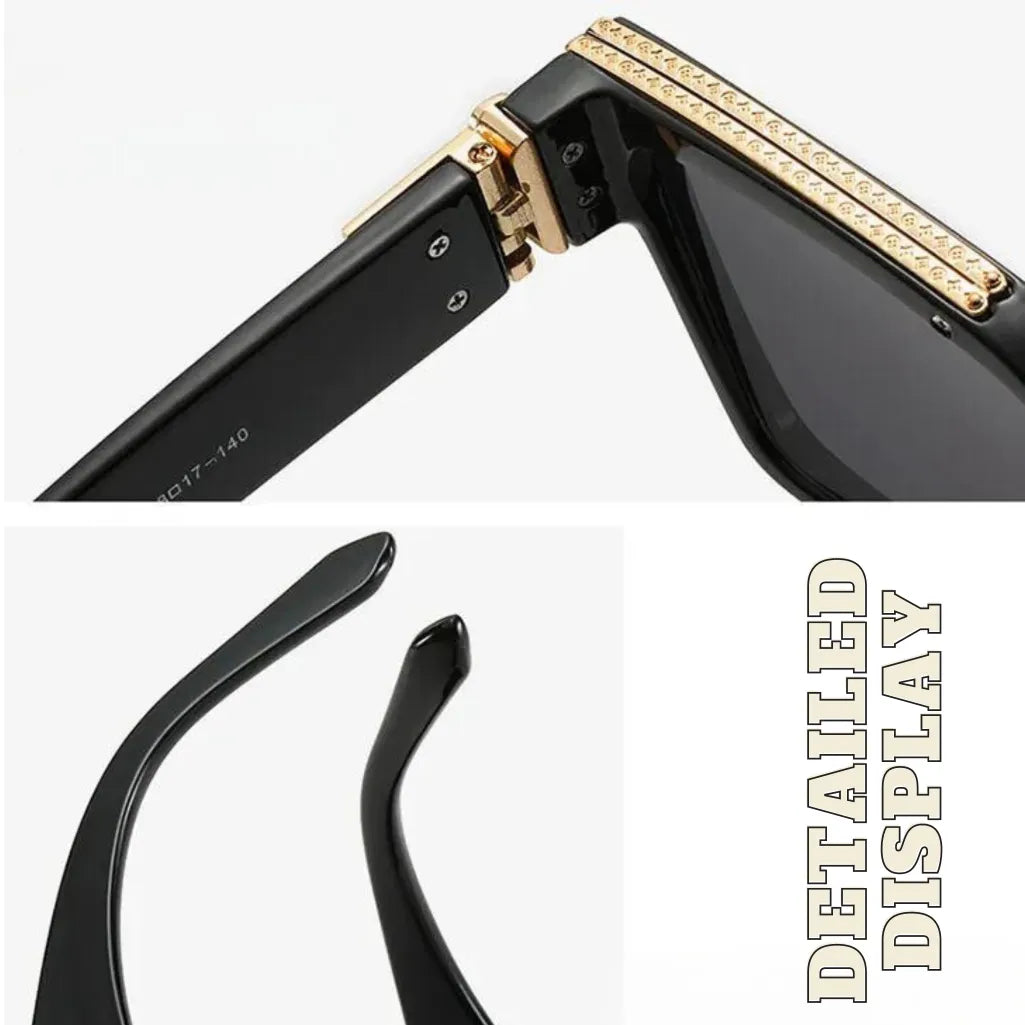 Monster Lite Square Sunglasses For Men & Women - Black Monster Lite Square Sunglasses For Men & Women - Black