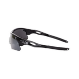 Futuristic Series Half Rim Sports Sunglasses - Black Frame Silver Mirrored Lenses Futuristic Series Half Rim Sports Sunglasses - Black Frame Silver Mirrored Lenses