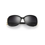 Royal Series Oval Fox Sunglasses For Women - Black Royal Series Oval Fox Sunglasses For Women - Black