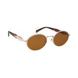 essntl Series Retro Oval Sunglasses For Men & Women - Emerald Brown essntl Series Retro Oval Sunglasses For Men & Women - Emerald Brown