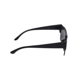 Monster Series UV Protected Square Sunglasses - Black Frame Grey Lens Monster Series UV Protected Square Sunglasses - Black Frame Grey Lens