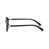 essntl series Retro Vintage 90s Oval Computer Glasses For Men & Women - Black Clear essntl series Retro Vintage 90s Oval Computer Glasses For Men & Women - Black Clear
