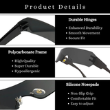 Futuristic Series Shield Sunglasses - Black Frame Grey Lenses Futuristic Series Shield Sunglasses - Black Frame Grey Lenses