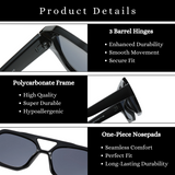 Rebel Retro Vintage 70s Hexagonal Aviator Double Bridge Sunglasses - Transparent Grey Rebel Retro Vintage 70s Hexagonal Aviator Double Bridge Sunglasses - Transparent Grey