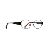 essntl Series Retro Oval Blue Light Blocking Computer Glasses - Unisex - Onyx Black essntl Series Retro Oval Blue Light Blocking Computer Glasses - Unisex - Onyx Black