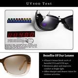 essntl series Butterfly Sparkling Crystal Sunglasses For Women - Mocha Mousse essntl series Butterfly Sparkling Crystal Sunglasses For Women - Mocha Mousse