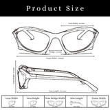 Futuristic Series Bat Y2K Sunglasses - Black Frame & Silver Mirrored Lenses Futuristic Series Bat Y2K Sunglasses - Black Frame & Silver Mirrored Lenses