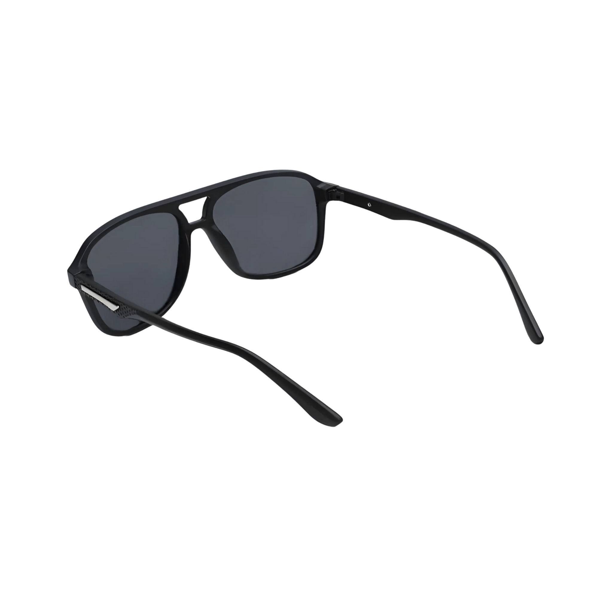 Klassic Series Rectangle Polarized & UV Protected Sunglasses Matte Black Frame & Grey Lenses Klassic Series Rectangle Polarized & UV Protected Sunglasses Matte Black Frame & Grey Lenses