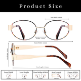 essntl Series Retro Oval Blue Light Blocking Computer Glasses | Unisex | Havana Leopard essntl Series Retro Oval Blue Light Blocking Computer Glasses | Unisex | Havana Leopard