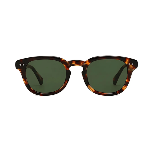 Dotted Series Panto Vintage Sunglasses for Men & Women - Demi Green