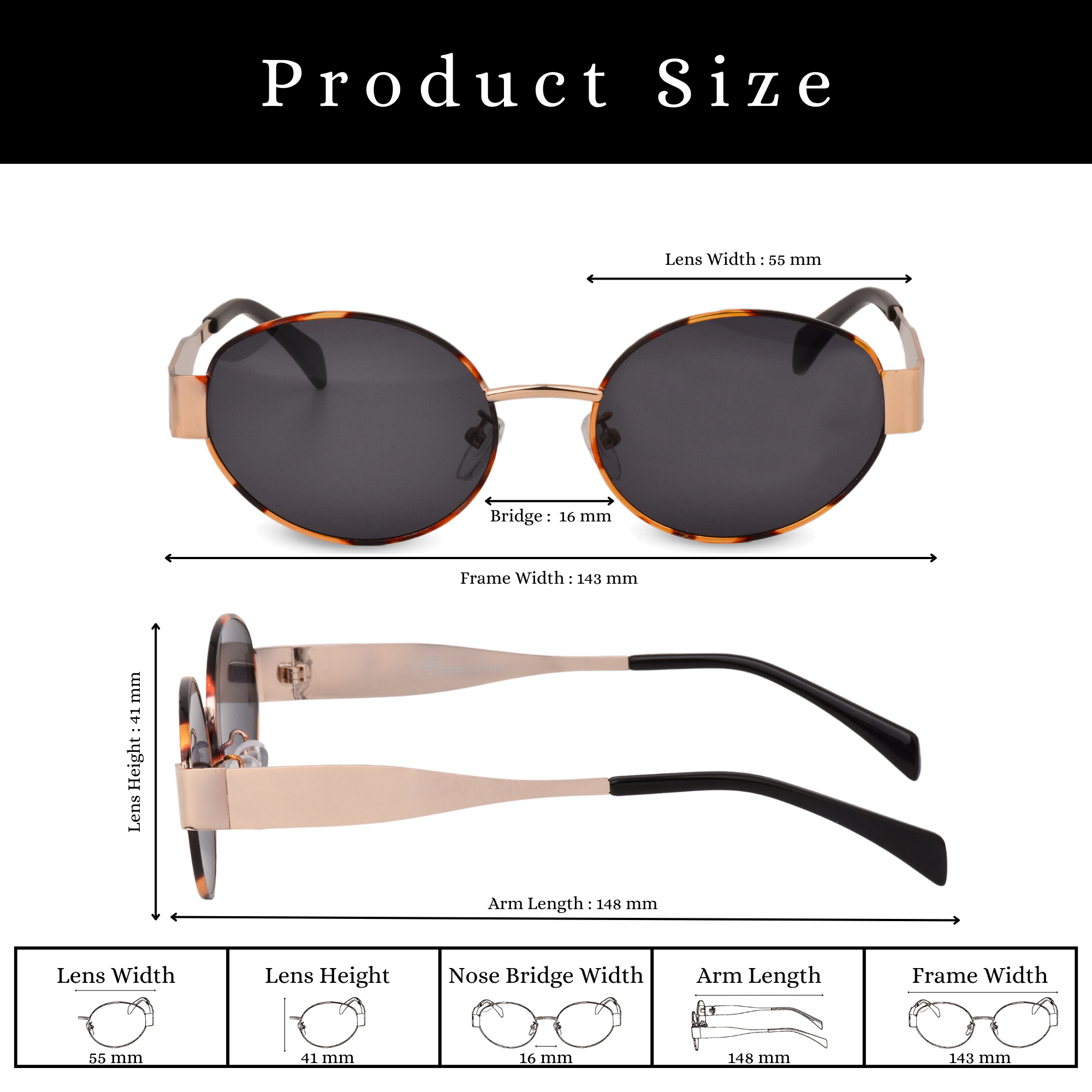 essntl Series Retro Oval 90s Sunglasses For Men & Women Wild Edit - Wild Shadow essntl Series Retro Oval 90s Sunglasses For Men & Women Wild Edit - Wild Shadow