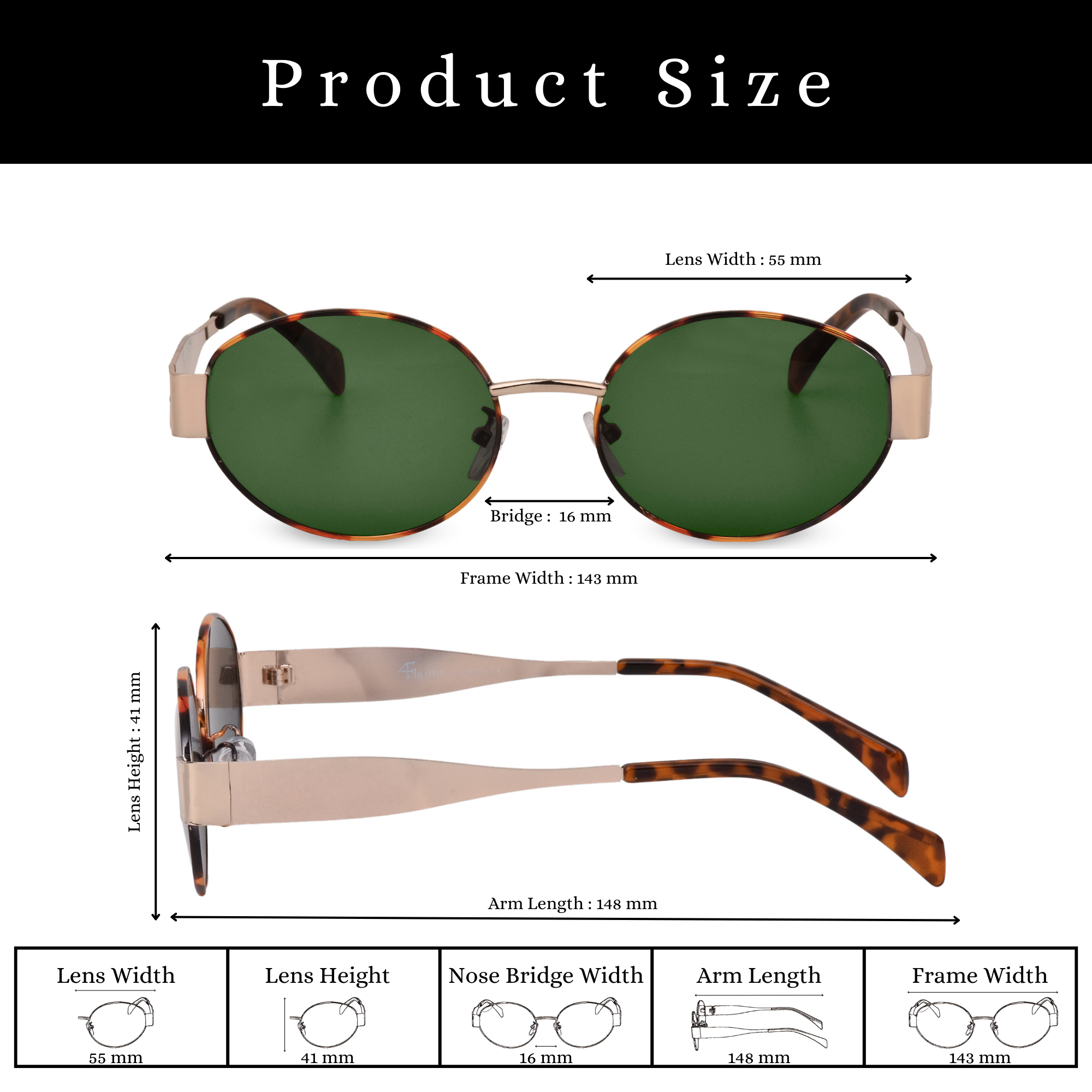 essntl Series Retro Oval 90s Sunglasses For Men & Women Wild Edit - Wild Fern essntl Series Retro Oval 90s Sunglasses For Men & Women Wild Edit - Wild Fern