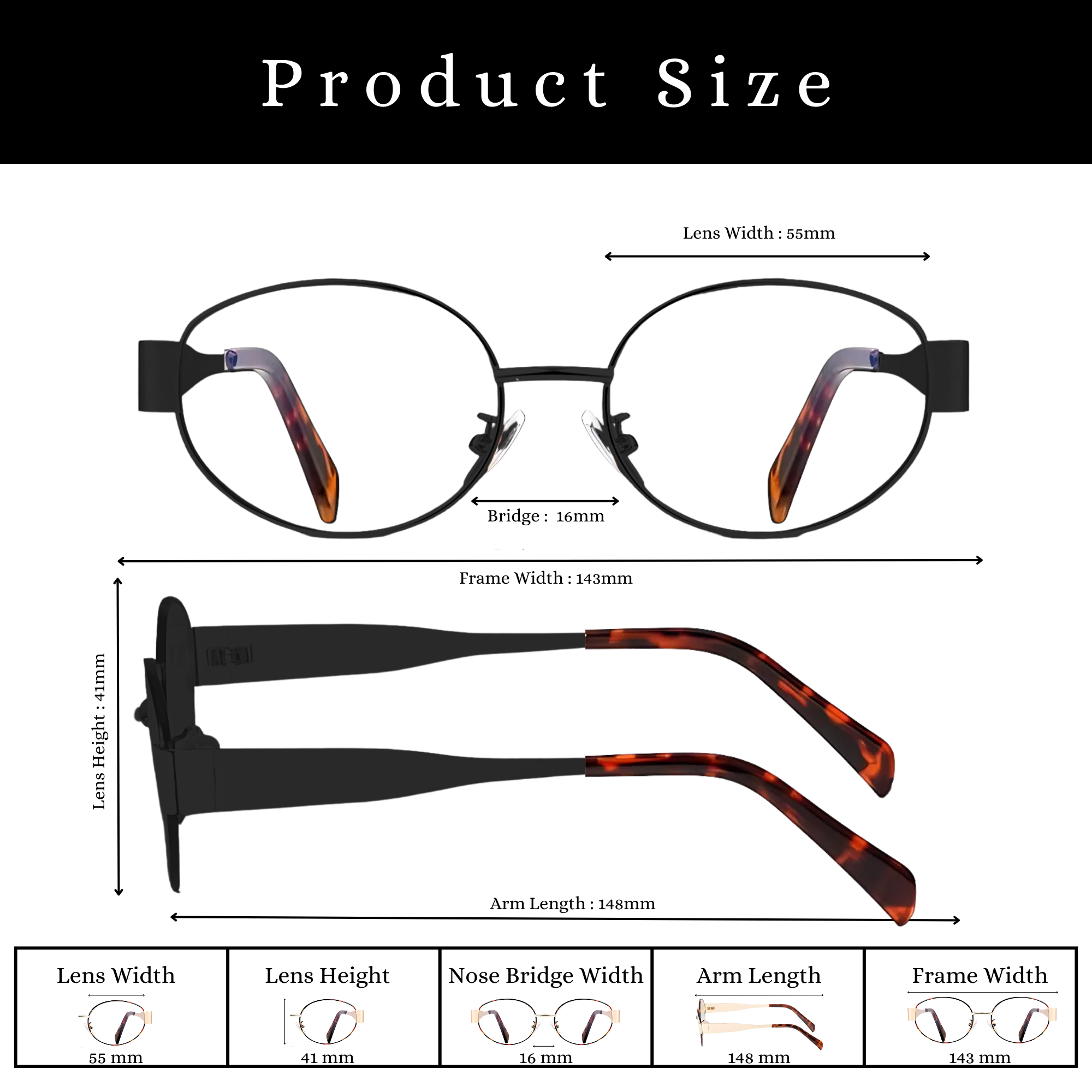 essntl Series Retro Oval Blue Light Blocking Computer Glasses - Unisex - Onyx Black essntl Series Retro Oval Blue Light Blocking Computer Glasses - Unisex - Onyx Black