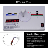 essntl Series Retro Oval Blue Light Blocking Computer Glasses - Unisex - Platinum Silver essntl Series Retro Oval Blue Light Blocking Computer Glasses - Unisex - Platinum Silver