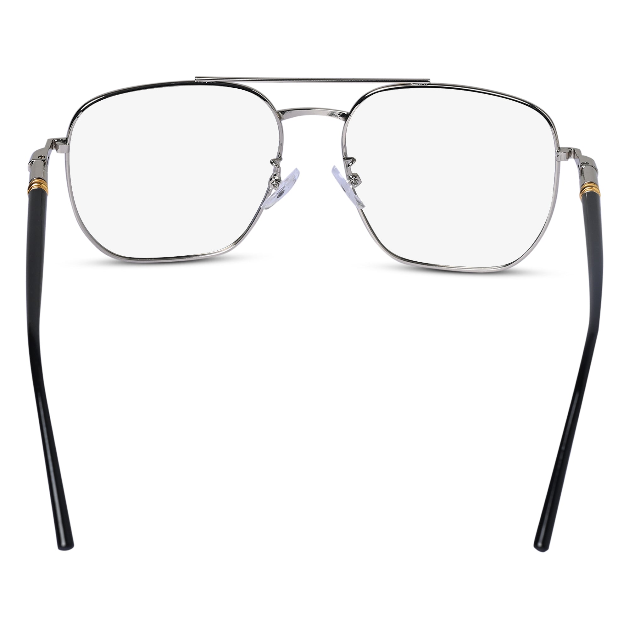 essntl Series Zero Power Blue Light Filter Lenses, Anti Glare Computer Glasses | Photochromic Lenses & 100% UV400 Protected (Silver) essntl Series Zero Power Blue Light Filter Lenses, Anti Glare Computer Glasses | Photochromic Lenses & 100% UV400 Protected (Silver)