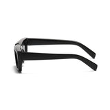 Futuristic Series Street Wear Y2K Rectangle Sunglasses - Onyx Black Futuristic Series Street Wear Y2K Rectangle Sunglasses - Onyx Black