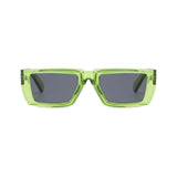 Futuristic Series Street Wear Y2K Rectangle Sunglasses - Neon Green Futuristic Series Street Wear Y2K Rectangle Sunglasses - Neon Green