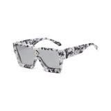 Monster Series Luxury Oversized Sunglasses - Marble Print Monster Series Luxury Oversized Sunglasses - Marble Print