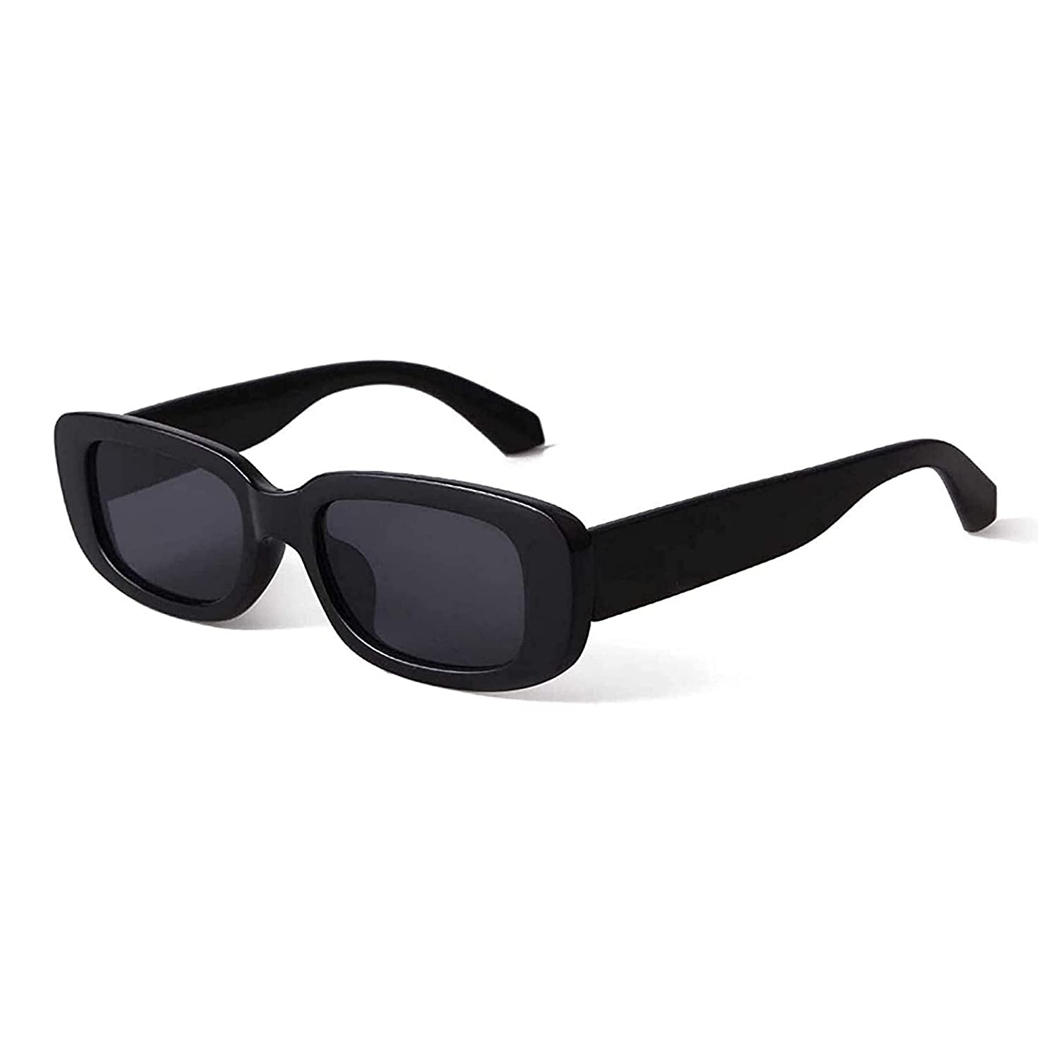 Rectro Series Retro Rectangular Sunglasses - Black Rectro Series Retro Rectangular Sunglasses - Black