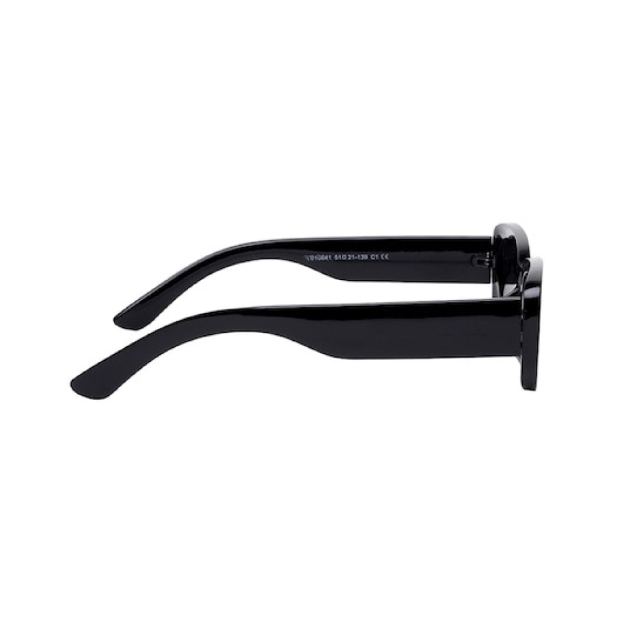 Rectro Series Retro Rectangular Sunglasses - Black Rectro Series Retro Rectangular Sunglasses - Black