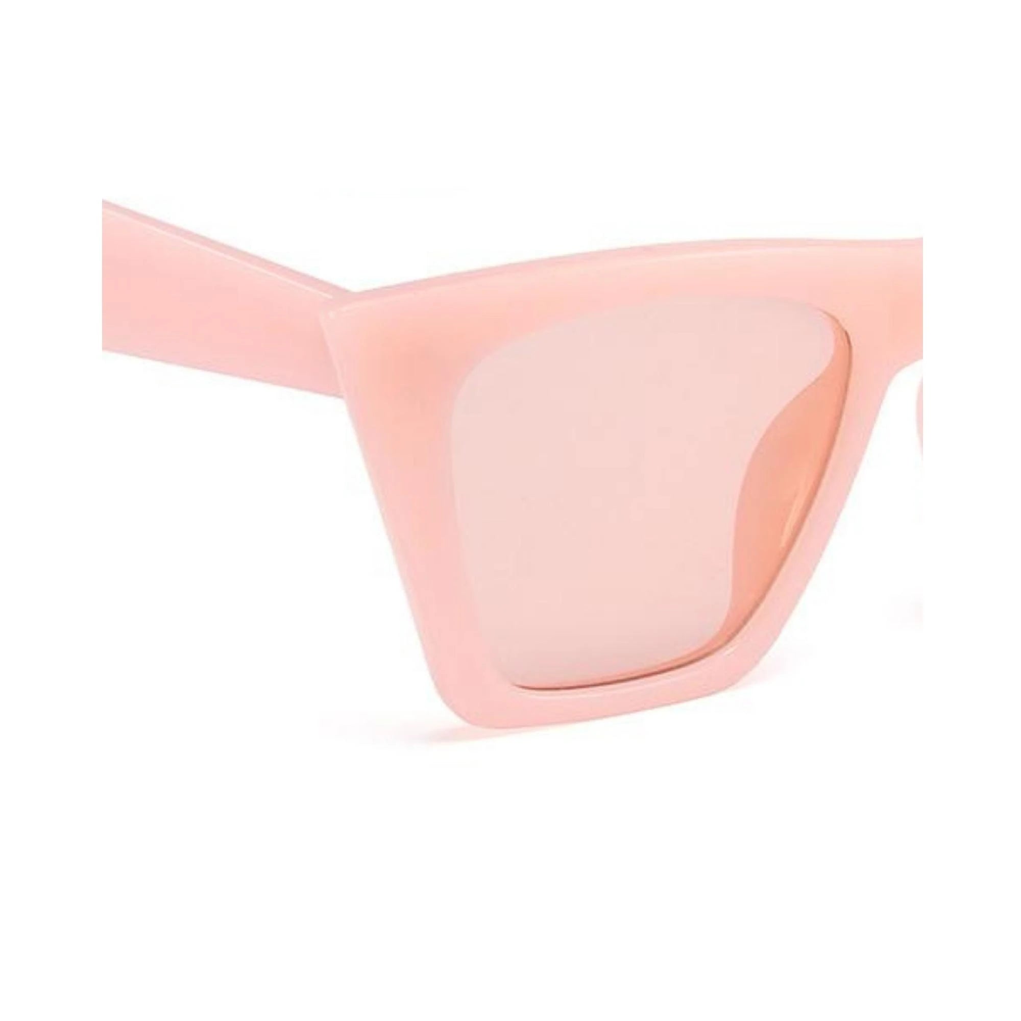 Flat Top Cateye Sunglasses For Women - Barbie Pink Flat Top Cateye Sunglasses For Women - Barbie Pink