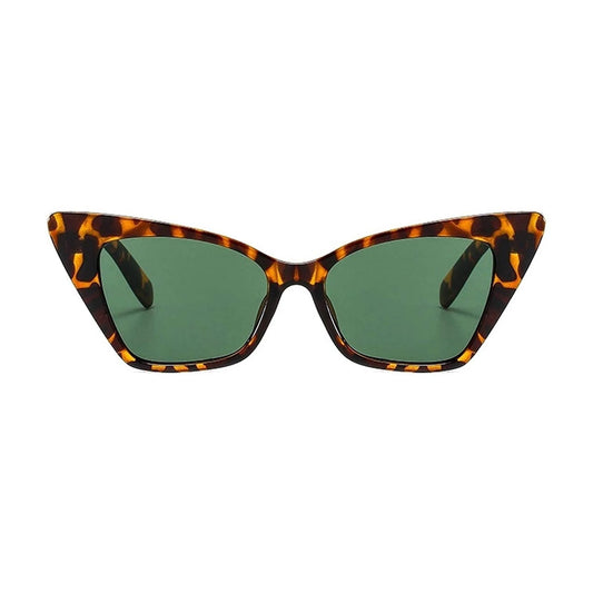 Fame Series Cateye Sunglasses For Women - Leopard Print