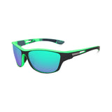 Xplorer Series Polarized Sports Sunglasses - Green Mirrored Xplorer Series Polarized Sports Sunglasses - Green Mirrored
