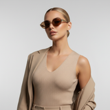 essntl Series Retro Oval 90s Sunglasses For Men & Women Wild Edit - Wild Mocha essntl Series Retro Oval 90s Sunglasses For Men & Women Wild Edit - Wild Mocha