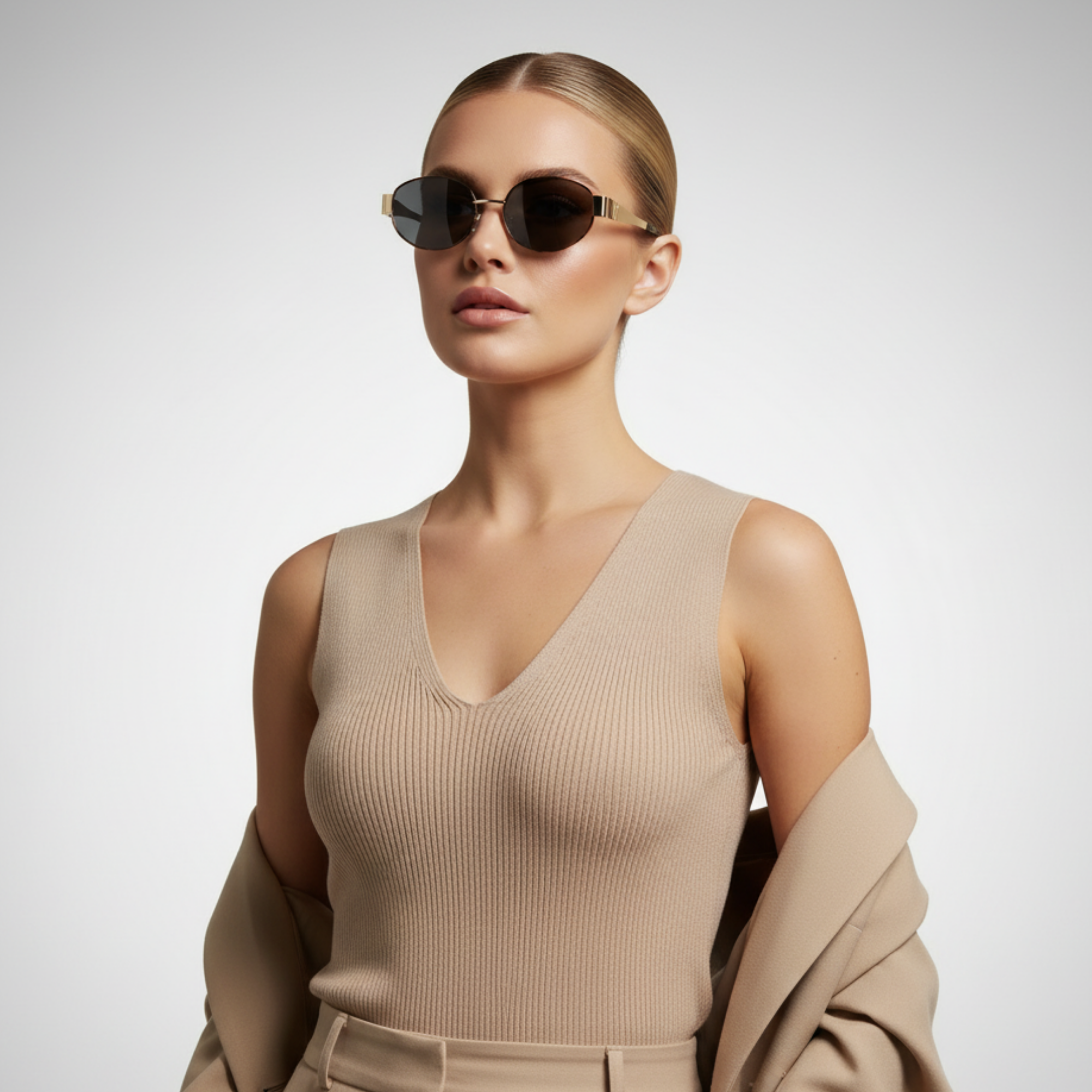 essntl Series Retro Oval 90s Sunglasses For Men & Women Wild Edit - Wild Shadow essntl Series Retro Oval 90s Sunglasses For Men & Women Wild Edit - Wild Shadow