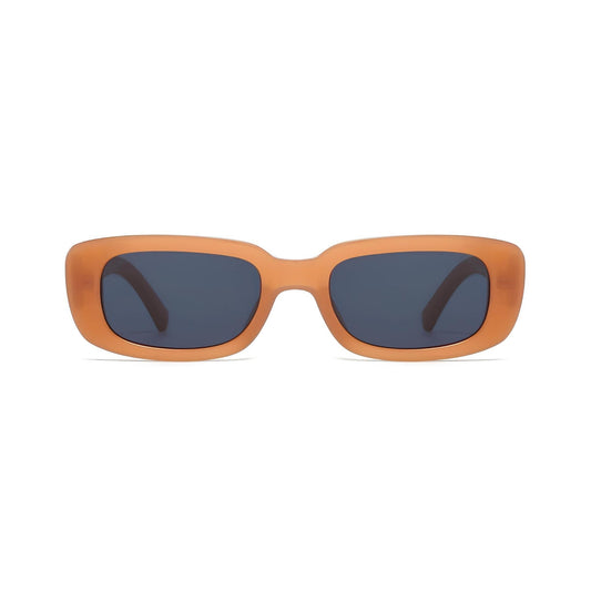 Rectro Series Retro Rectangular Sunglasses - Orange