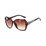 Royal Series Oval Oversized Sunglasses For Women - Brown Royal Series Oval Oversized Sunglasses For Women - Brown