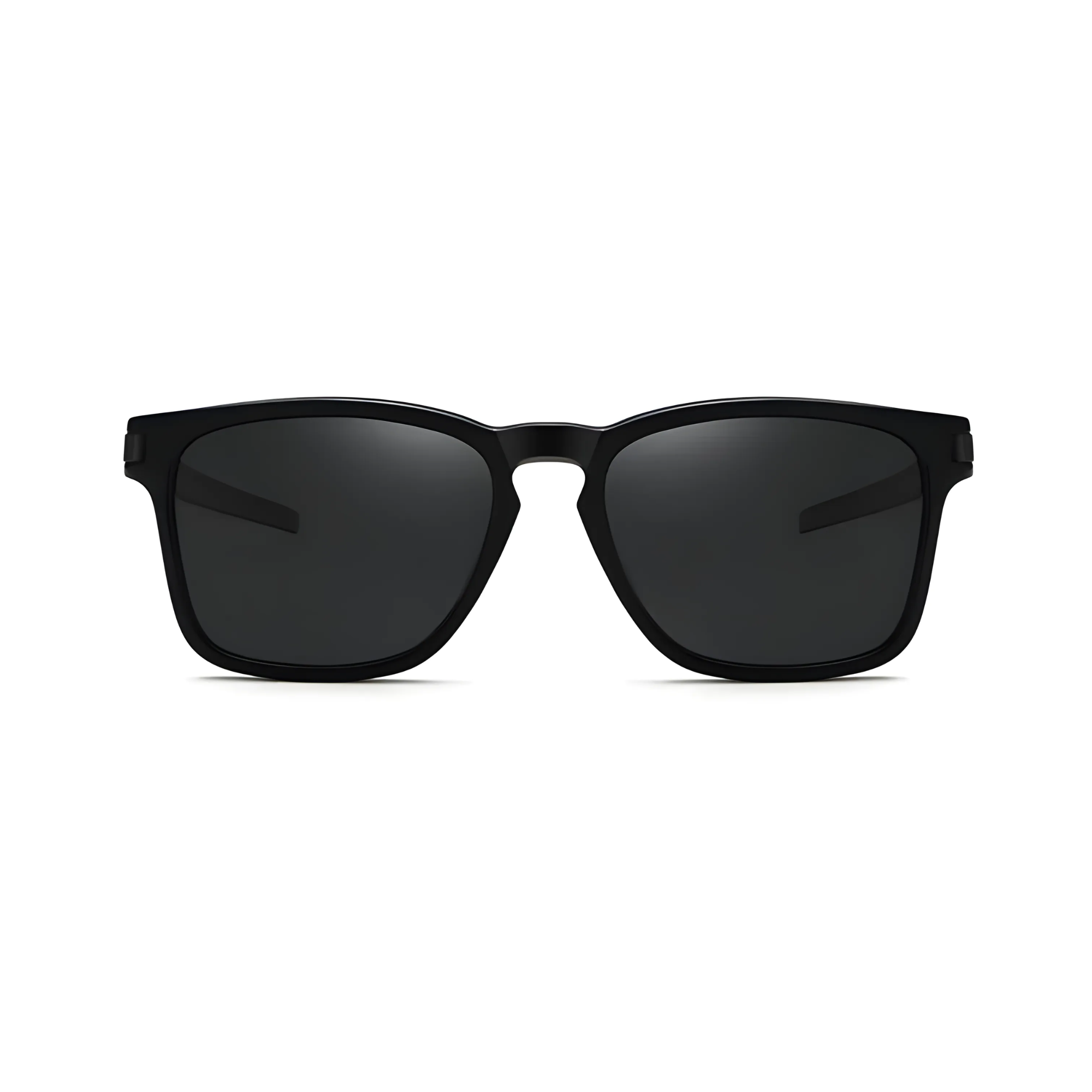 Klassic Series Polarized Sports Rectangular Sunglasses For Men & Women - (Matte Black Frame Grey Lenses) Klassic Series Polarized Sports Rectangular Sunglasses For Men & Women - (Matte Black Frame Grey Lenses)