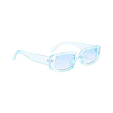 Rectro Series Retro Rectangular Sunglasses - Crystal Blue Rectro Series Retro Rectangular Sunglasses - Crystal Blue