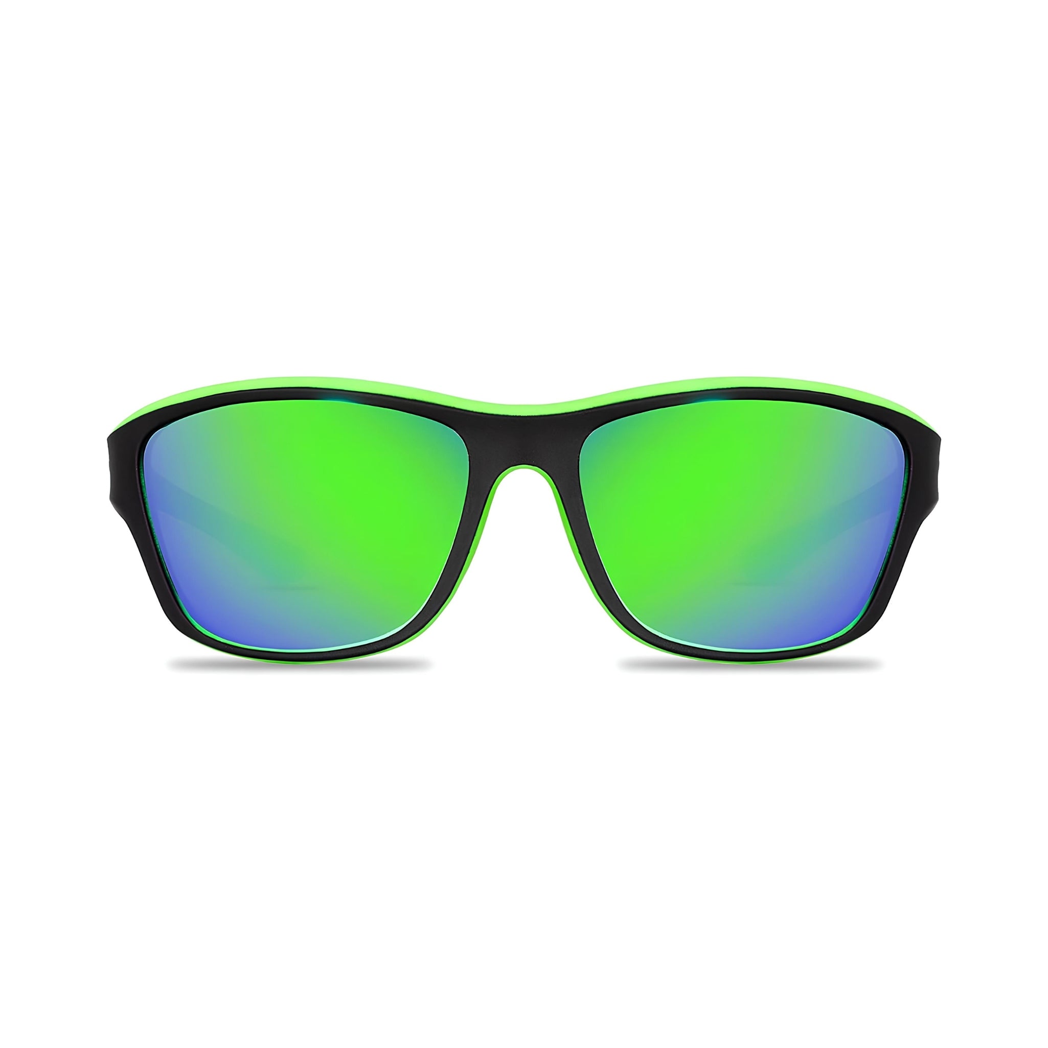 Xplorer Series Polarized Sports Sunglasses - Green Mirrored Xplorer Series Polarized Sports Sunglasses - Green Mirrored