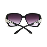 Royal Series Oval Oversized Sunglasses For Women - Black Royal Series Oval Oversized Sunglasses For Women - Black