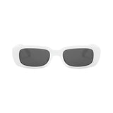 Rectro Series Retro Rectangular Sunglasses - White Rectro Series Retro Rectangular Sunglasses - White