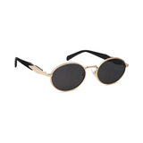 essntl Series Retro Oval Sunglasses For Men & Women - Golden Ash essntl Series Retro Oval Sunglasses For Men & Women - Golden Ash