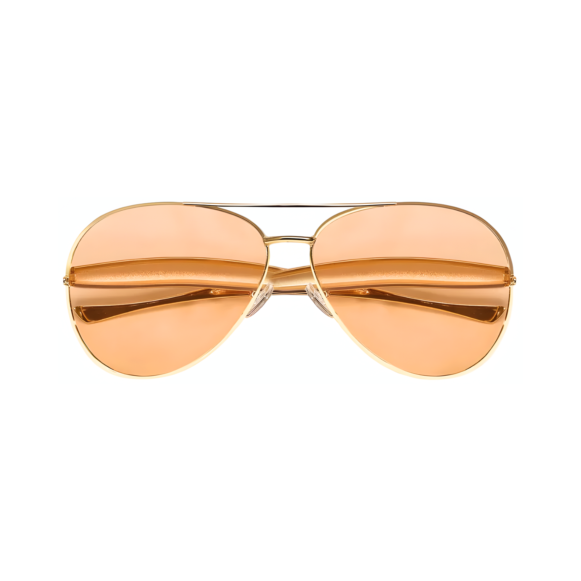 Aurelio Aviator Sunglasses - Gold Amber