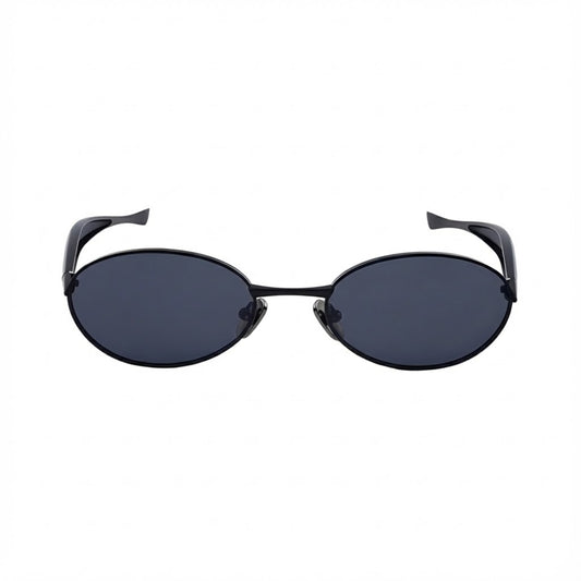 Aurelia Oval Unisex Sunglasses - Matte Ash