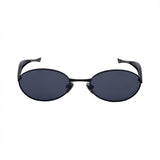 Aurelia Oval Sunglasses - Matte Ash