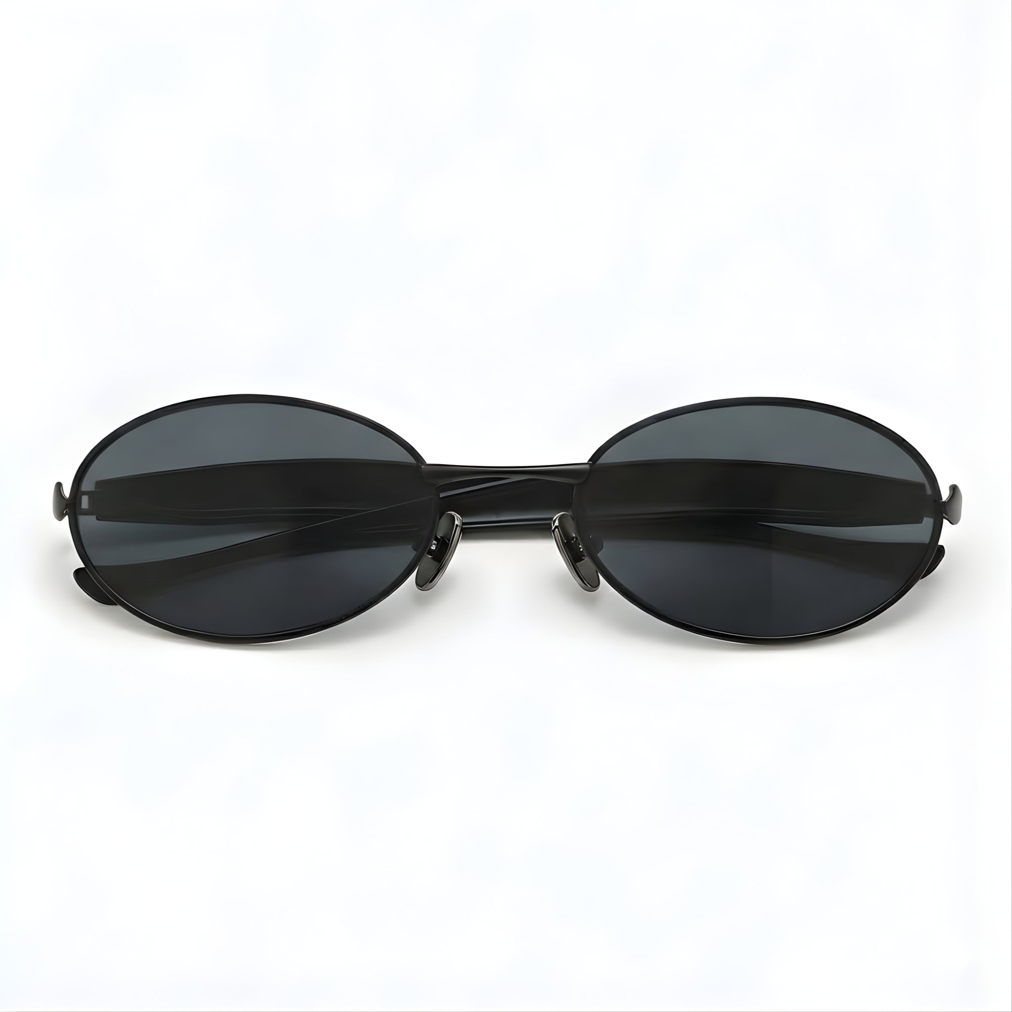 Aurelia Oval Sunglasses - Matte Ash