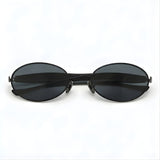 Aurelia Oval Sunglasses - Matte Ash