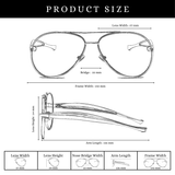 Aurelio Aviator Sunglasses - Gold Amber