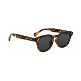 Dotted Series Panto Vintage Sunglasses for Men & Women - Demi Grey