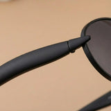 Aurelia Oval Sunglasses - Matte Ash