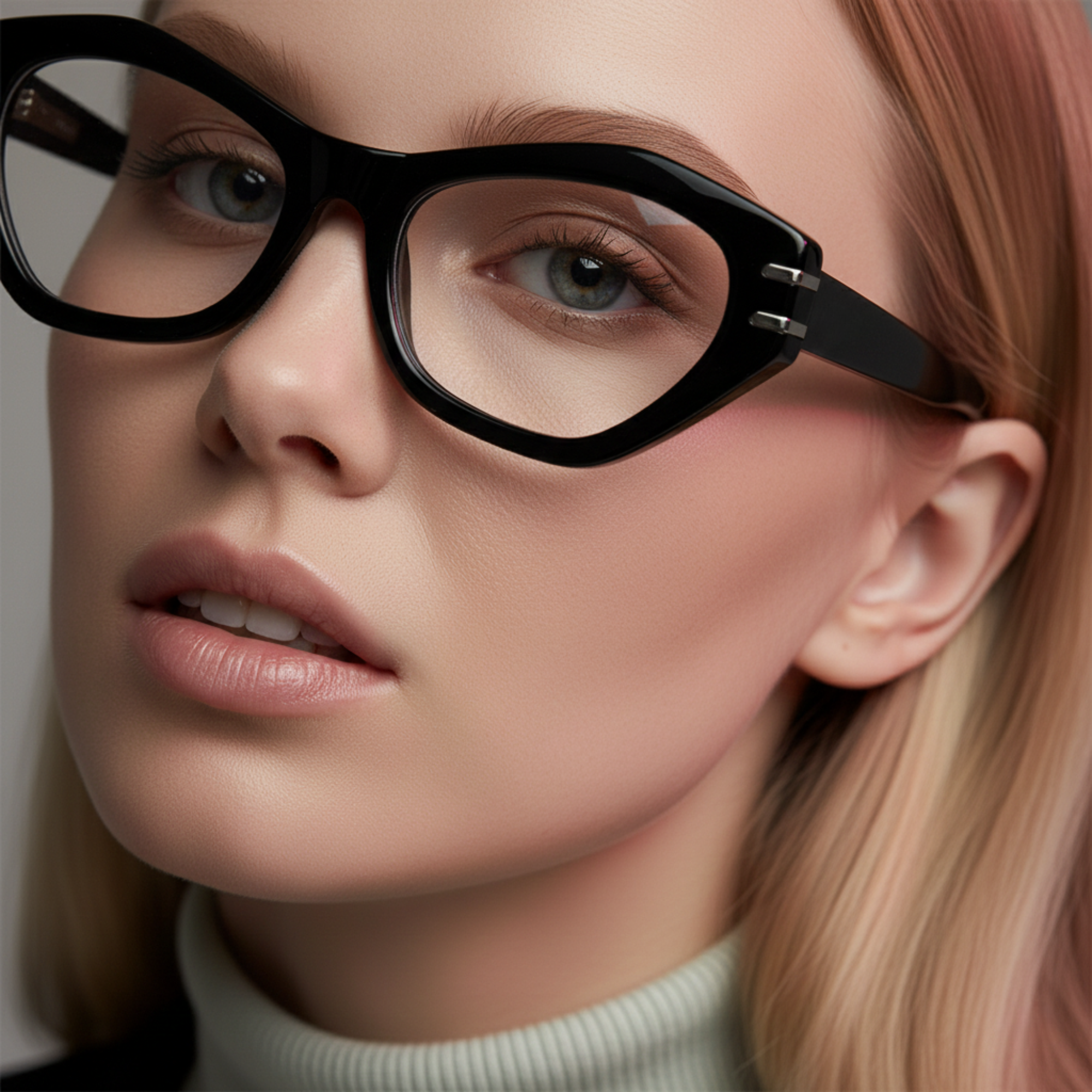 Muse Cat Eye Computer Glasses - Noir