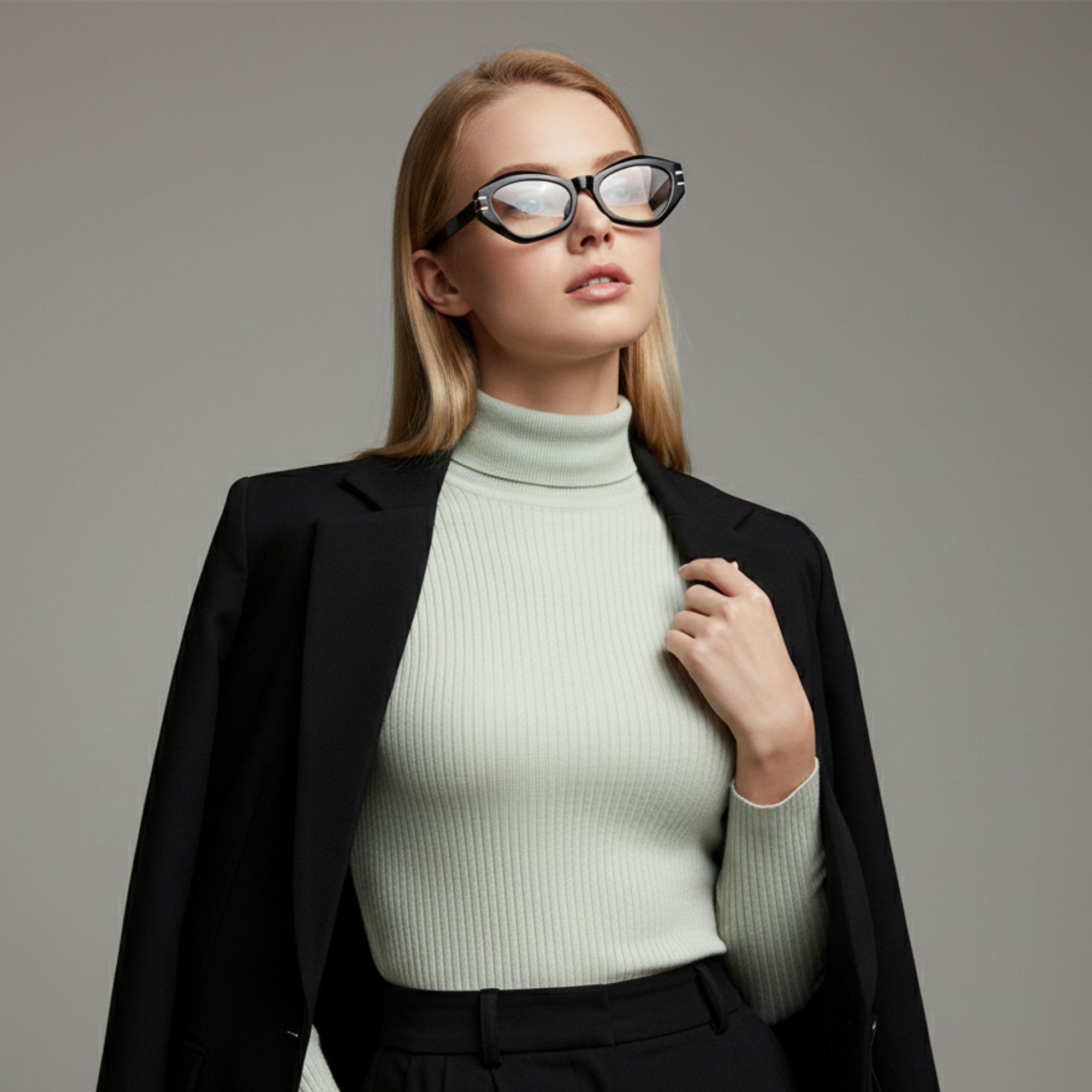 Muse Cat Eye Computer Glasses - Noir